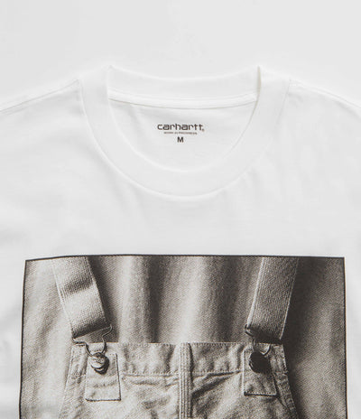 Carhartt Bib Overall T-Shirt - White