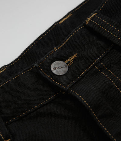 Carhartt Brandon Denim Pants - Black Rinsed