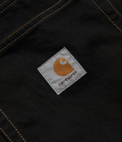 Carhartt Brandon Denim Pants - Black Rinsed