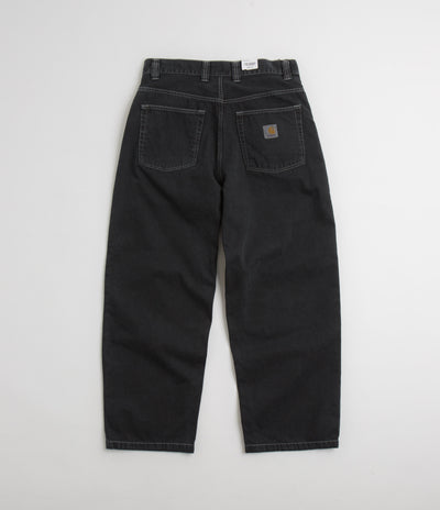 Carhartt Brandon Denim Pants - Black Stone Dyed