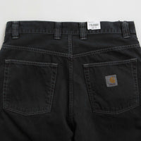 Carhartt Brandon Denim Pants - Black Stone Dyed thumbnail