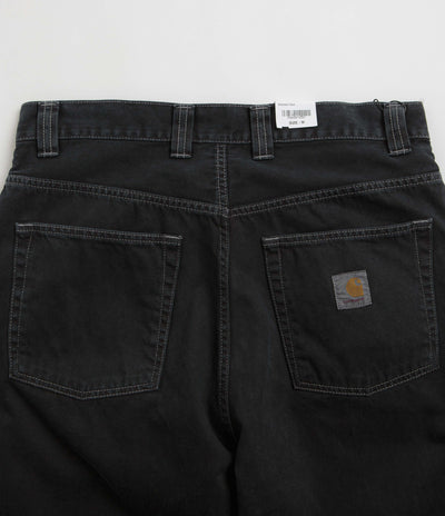 Carhartt Brandon Denim Pants - Black Stone Dyed