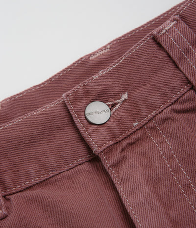 Carhartt Brandon Denim Pants - Dusky Pink