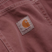 Carhartt Brandon Denim Pants - Dusky Pink thumbnail