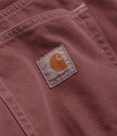 Carhartt Brandon Denim Pants - Dusky Pink