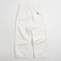 Carhartt Brandon Pants - White Rinsed thumbnail