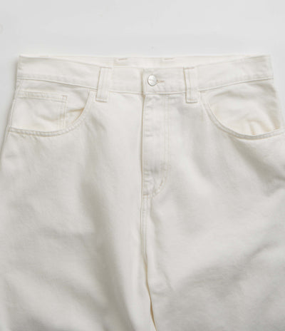 Carhartt Brandon Pants - White Rinsed