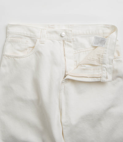 Carhartt Brandon Pants - White Rinsed