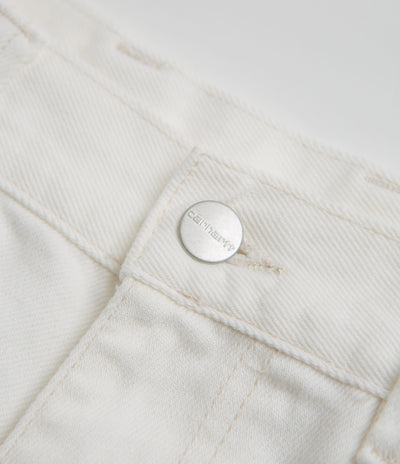 Carhartt Brandon Pants - White Rinsed