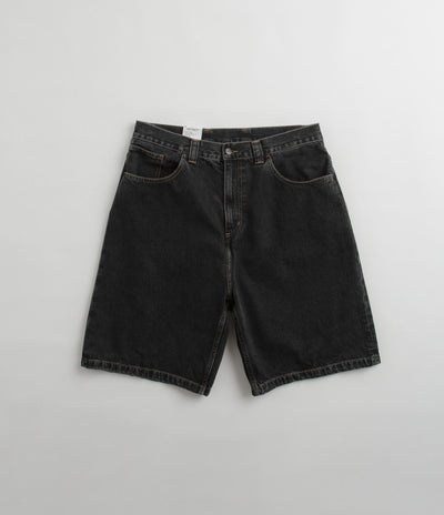 Carhartt Brandon Shorts - Black Stone Wash