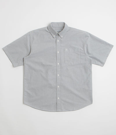 Carhartt Braxton Short Sleeve Shirt - Graphite / Wax