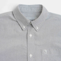 Carhartt Braxton Short Sleeve Shirt - Graphite / Wax thumbnail