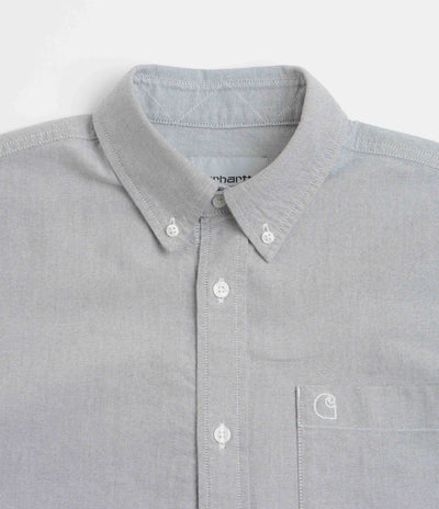 Carhartt Braxton Short Sleeve Shirt - Graphite / Wax