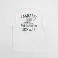 Carhartt Cabinetry T-Shirt - White / Black thumbnail