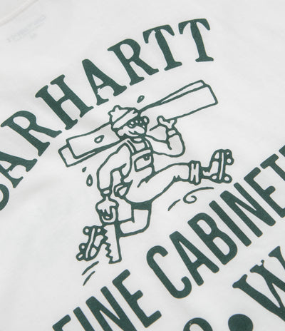 Carhartt Cabinetry T-Shirt - White / Black