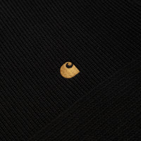 Carhartt Chane Crewneck Sweatshirt - Black / Gold thumbnail