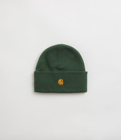 Carhartt Chase Beanie - Sycamore Tree / Gold