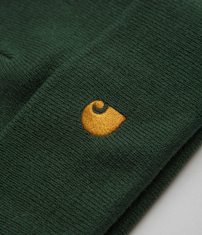 Carhartt Chase Beanie - Sycamore Tree / Gold