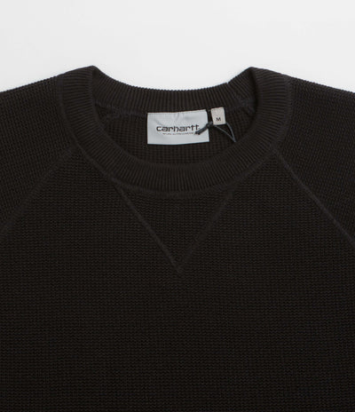 Carhartt Chase Crewneck Sweatshirt - Black / Gold