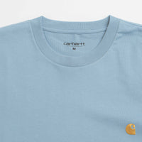 Carhartt Chase T-Shirt - Frosted Blue / Gold thumbnail