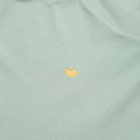 Carhartt Chase T-Shirt - Frosted Green / Gold thumbnail