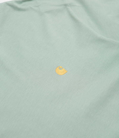 Carhartt Chase T-Shirt - Frosted Green / Gold