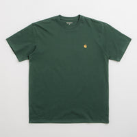 Carhartt Chase T-Shirt - Sycamore Tree / Gold thumbnail