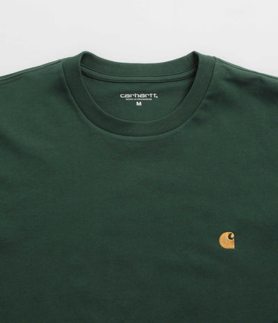 Carhartt Chase T-Shirt - Sycamore Tree / Gold