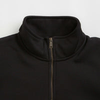 Carhartt Chase Zip Neck Sweatshirt - Black / Gold thumbnail