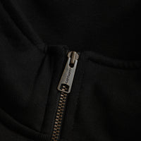 Carhartt Chase Zip Neck Sweatshirt - Black / Gold thumbnail