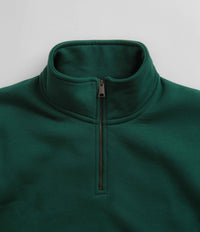 Carhartt Chase Zip Neck Sweatshirt - Chervil / Gold | Flatspot