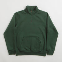 Carhartt Chase Zip Neck Sweatshirt - Sycamore Tree / Gold thumbnail