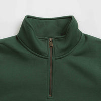 Carhartt Chase Zip Neck Sweatshirt - Sycamore Tree / Gold thumbnail