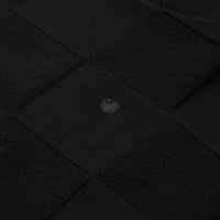 Carhartt Checker Polo Shirt - Black thumbnail