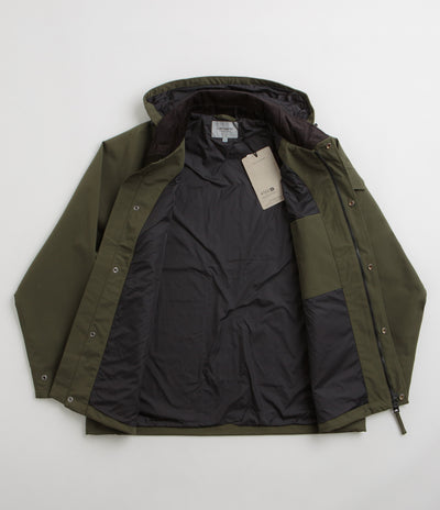 Carhartt Clarton Jacket - Office Green / Black