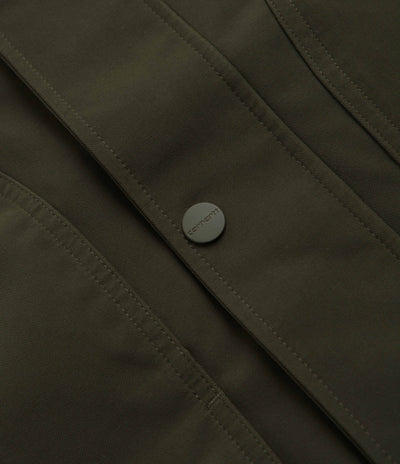 Carhartt Clarton Jacket - Office Green / Black