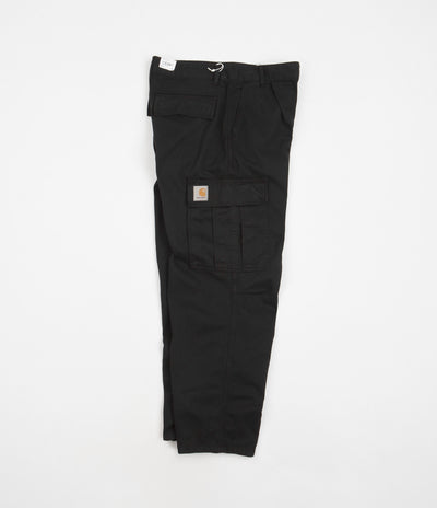 Carhartt-WIP Cole Cargo Pant - Black Rinsed