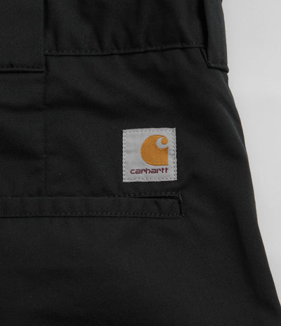 Carhartt Craft Pants - Black Rinsed