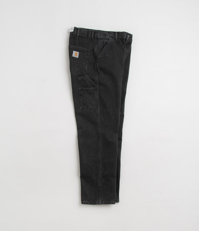 Carhartt Denim Single Knee Pants - Black Stone Washed