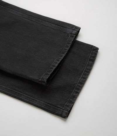 Carhartt Denim Single Knee Pants - Black Stone Washed