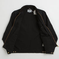 Carhartt Detroit Jacket - Black / Black Stone Canvas thumbnail