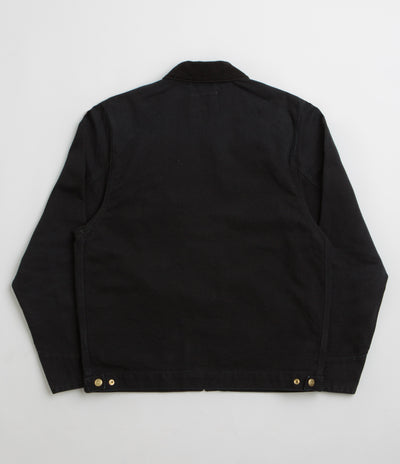 Carhartt Detroit Jacket - Black / Black Stone Canvas