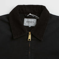 Carhartt Detroit Jacket - Black / Black Stone Canvas thumbnail