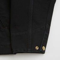 Carhartt Detroit Jacket - Black / Black Stone Canvas thumbnail