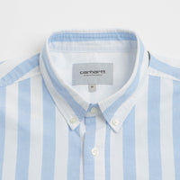 Carhartt Dillion Shirt - Dillion Stripe / Bleach / White thumbnail