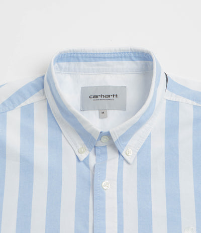 Carhartt Dillion Shirt - Dillion Stripe / Bleach / White