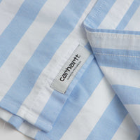 Carhartt Dillion Shirt - Dillion Stripe / Bleach / White thumbnail