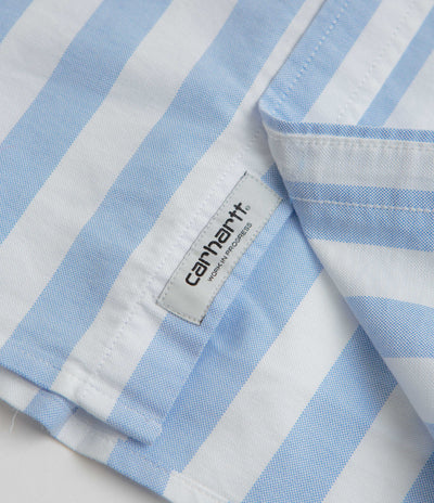 Carhartt Dillion Shirt - Dillion Stripe / Bleach / White