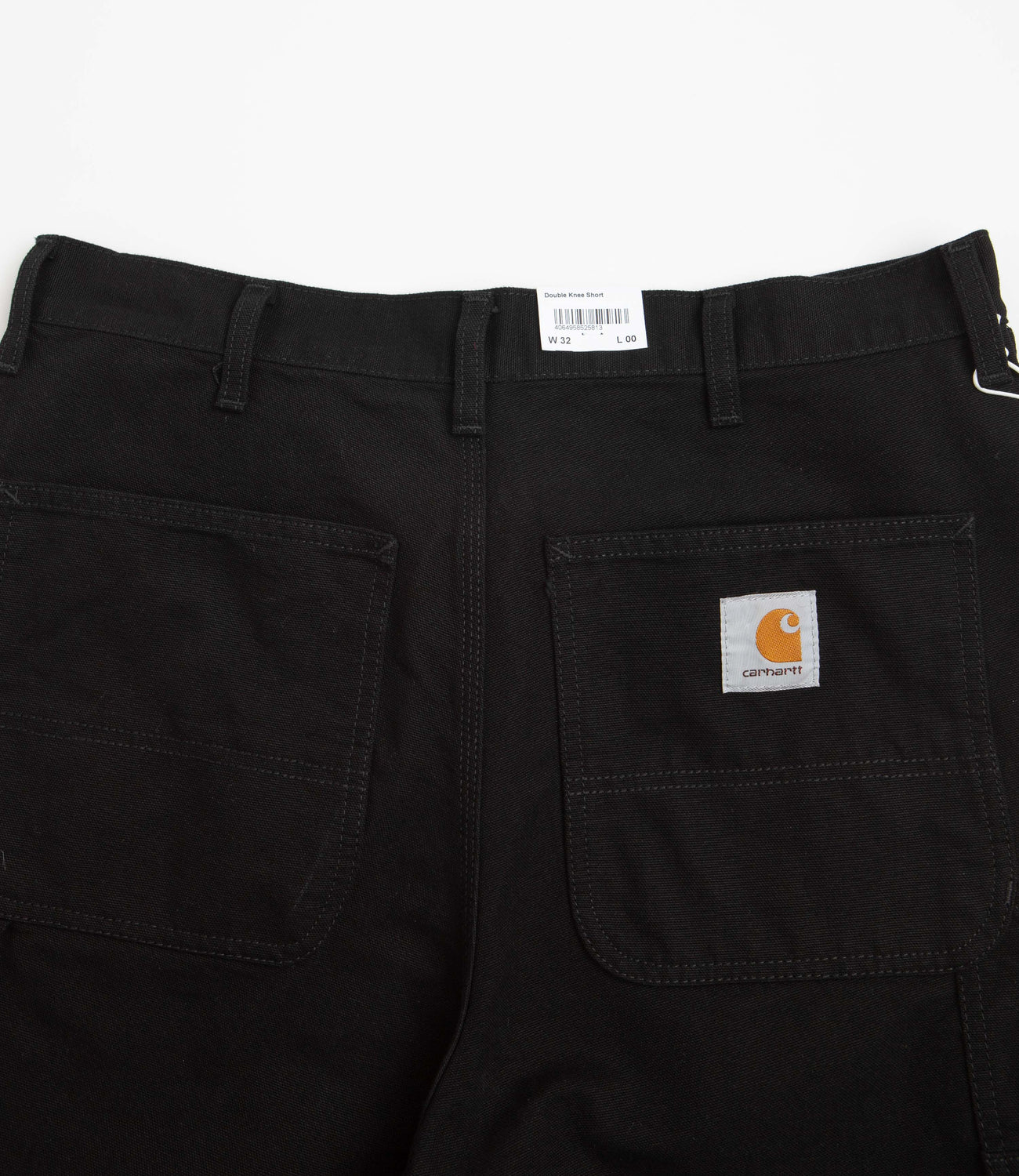 Carhartt Double Knee Shorts - Black | Flatspot