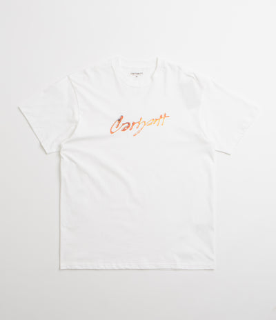 Carhartt Drip Script T-Shirt - White